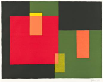 JOHANNES ITTEN Group of 4 color prints.